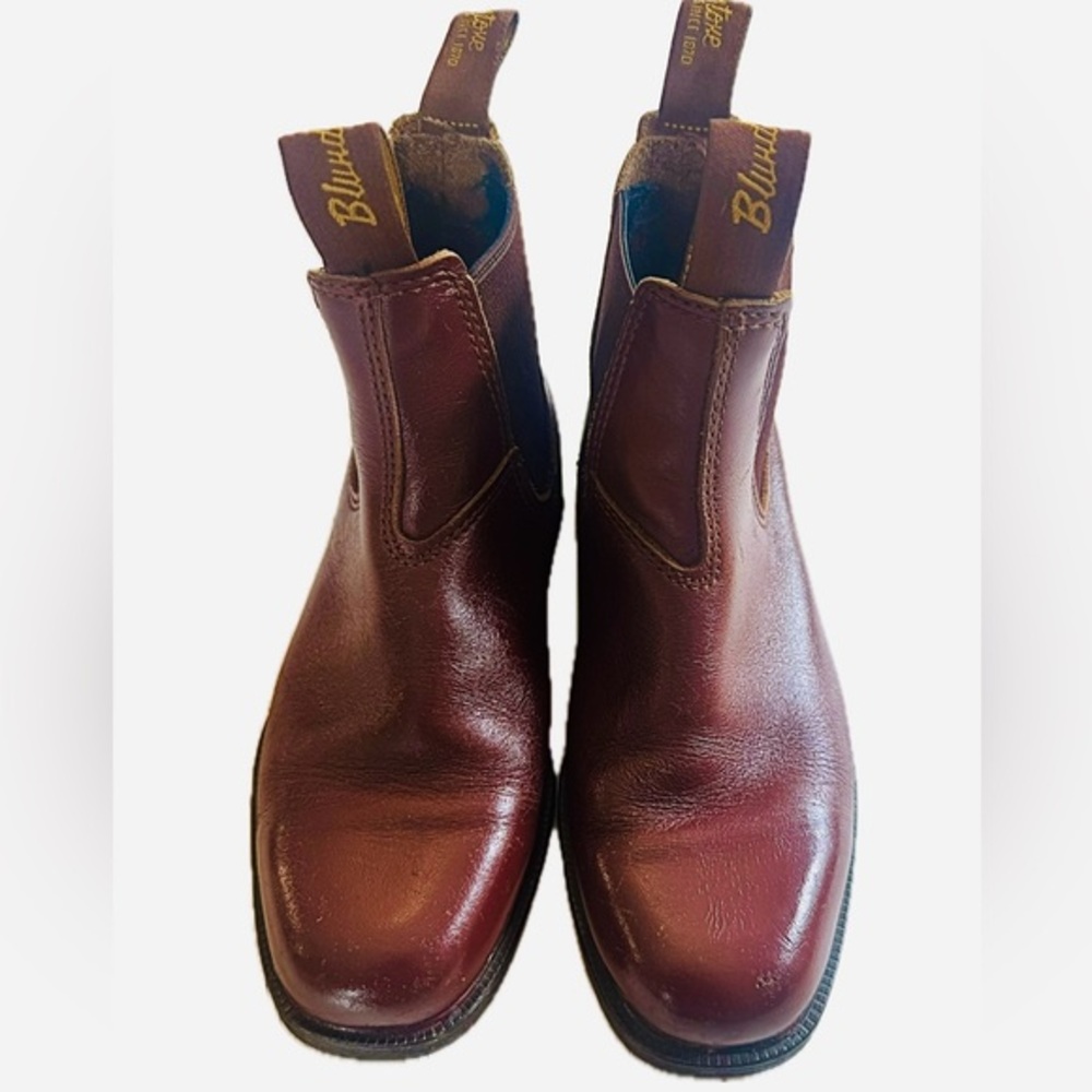 Blundstone VTG Oxblood Redwood Chelsea Boots size EU 36 US 6